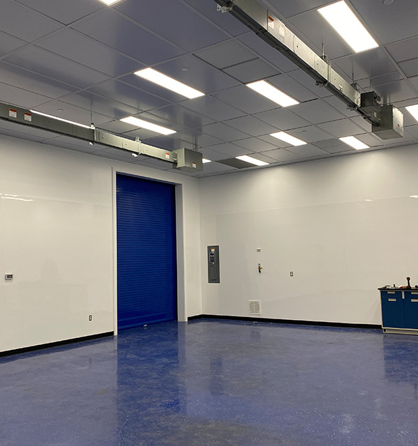cleanroom with Bio-Gard Wall Laminate